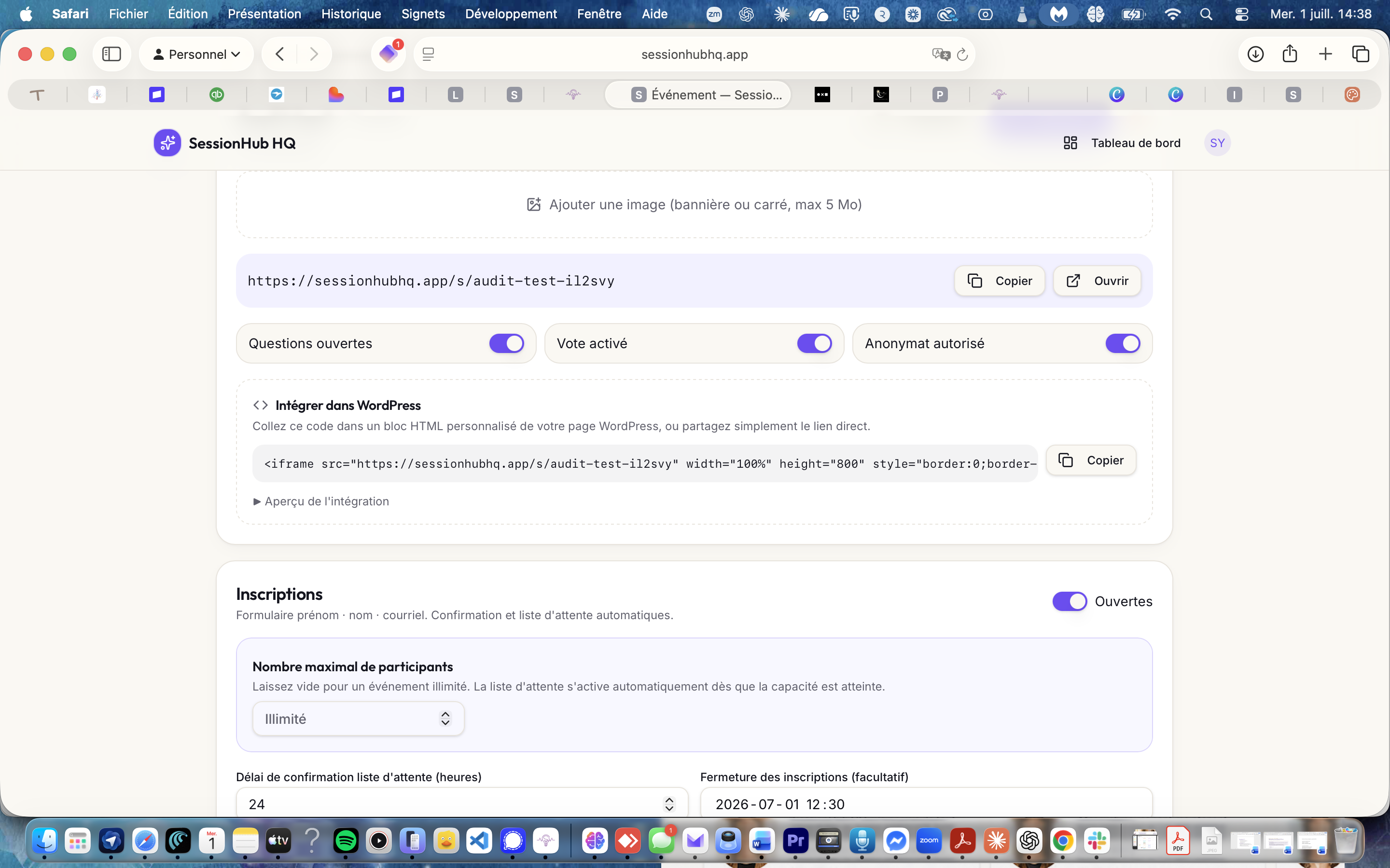 Aperçu — ressources et exports